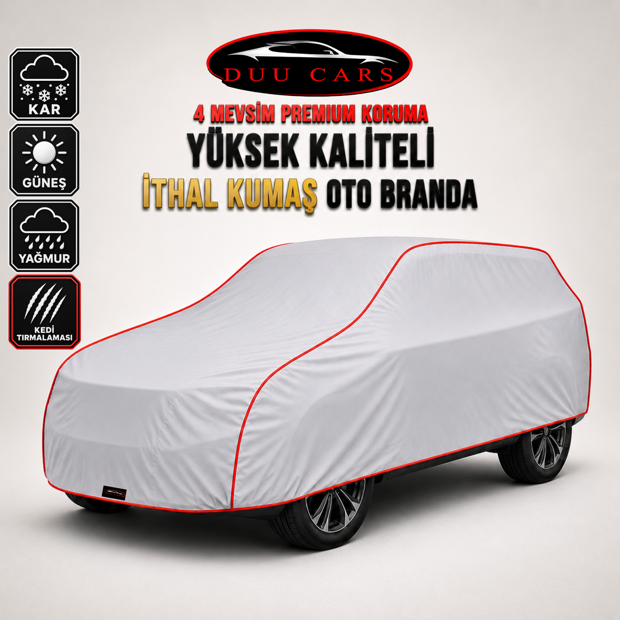 MİNİ COOPER Yüksek Kalite İthal Kumaş Branda | DUUCARS - Görsel 2